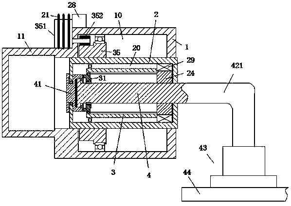 A heat-dissipating plate surface processing equipment