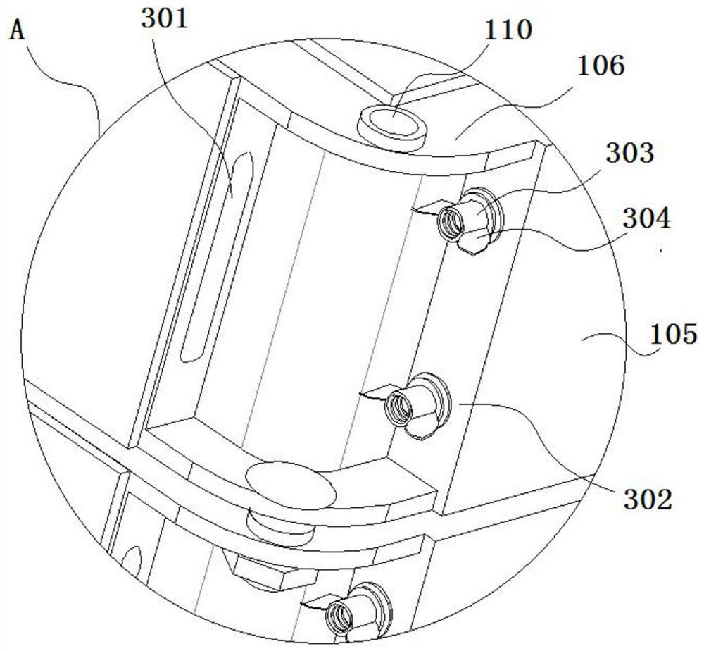 Plate glass packaging device
