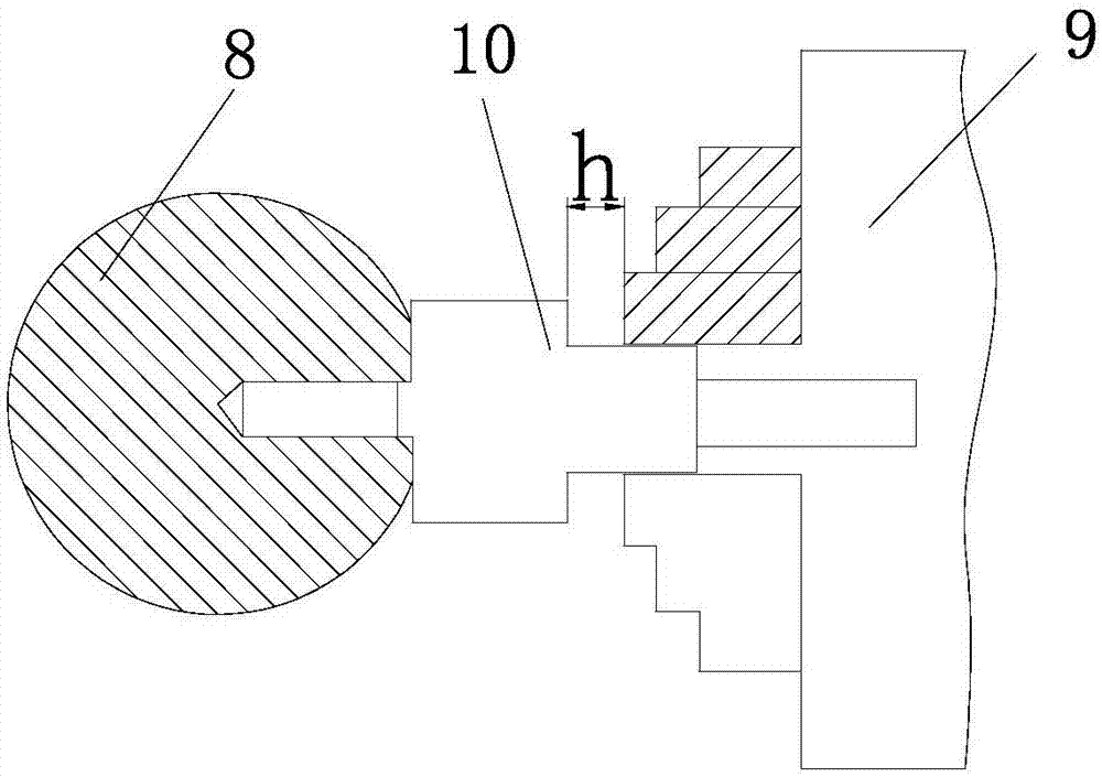 Machining center machine tool and machining method specially for horizontal type bolted sphere