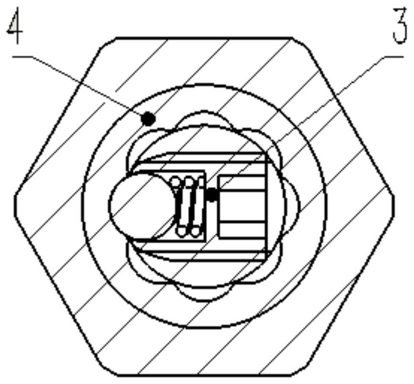 Anti-seismic fastening structure