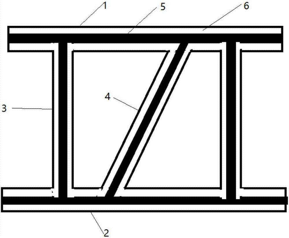 Combined formwork with radio frequency identification electronic chip