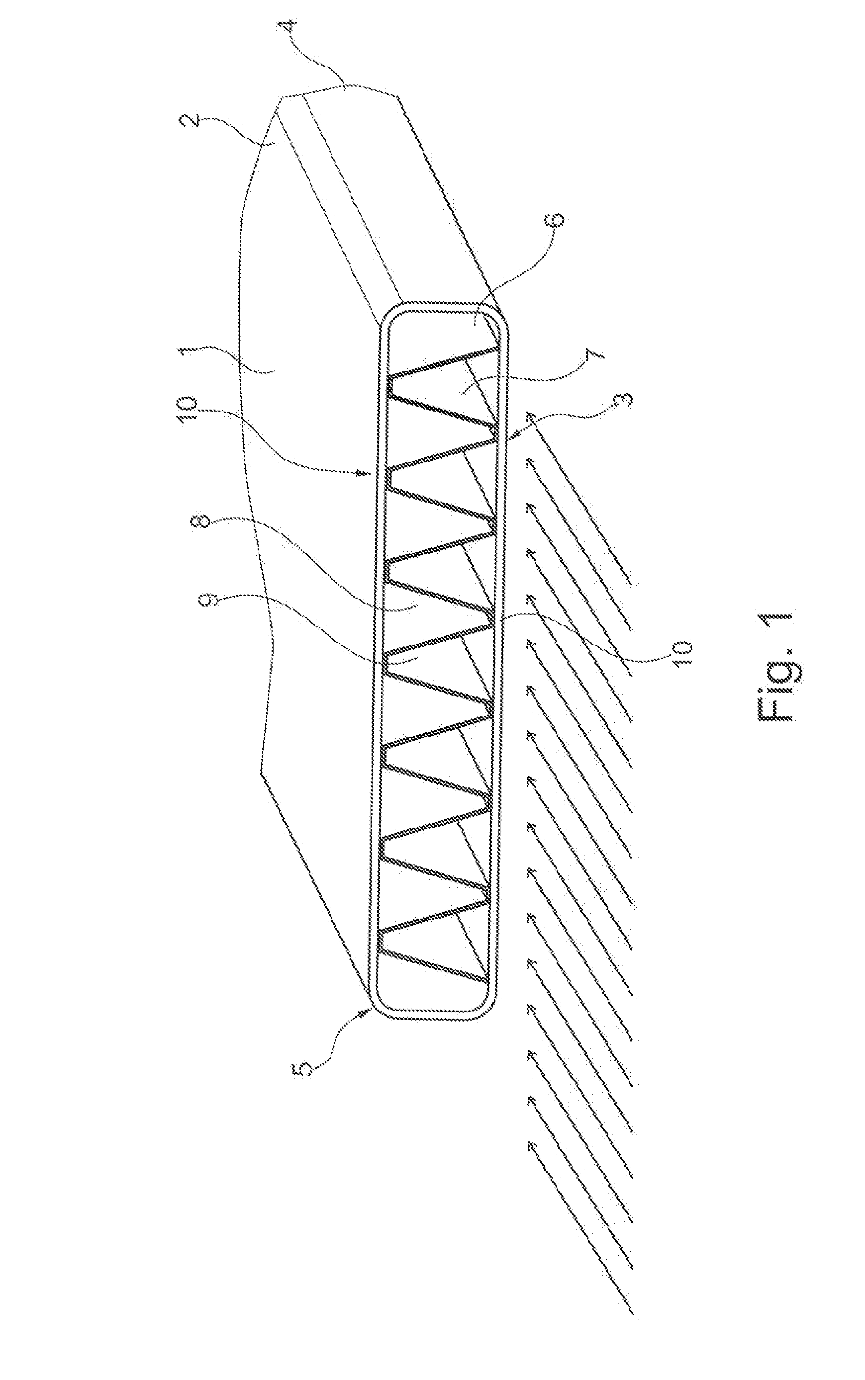 Corrugated fin and method for producing it