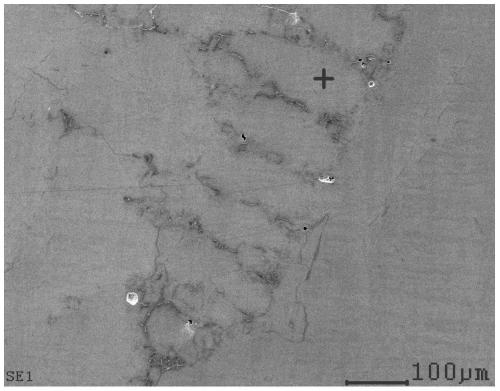 Dendrite etchant and corrosion method for large ingot modified in617 alloy