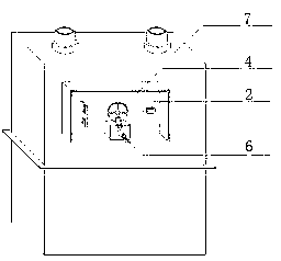 Detector for correcting measuring accuracy of sonic nozzle of diaphragm gas meter