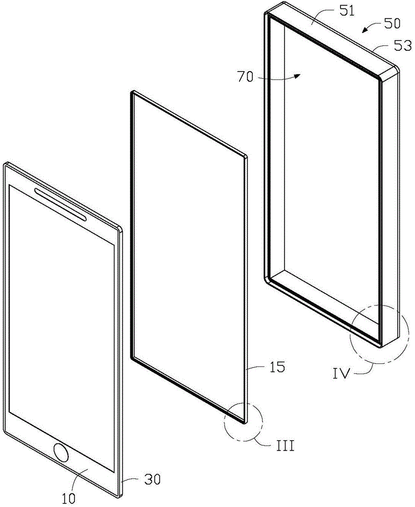 Housing and electronic device provided with housing