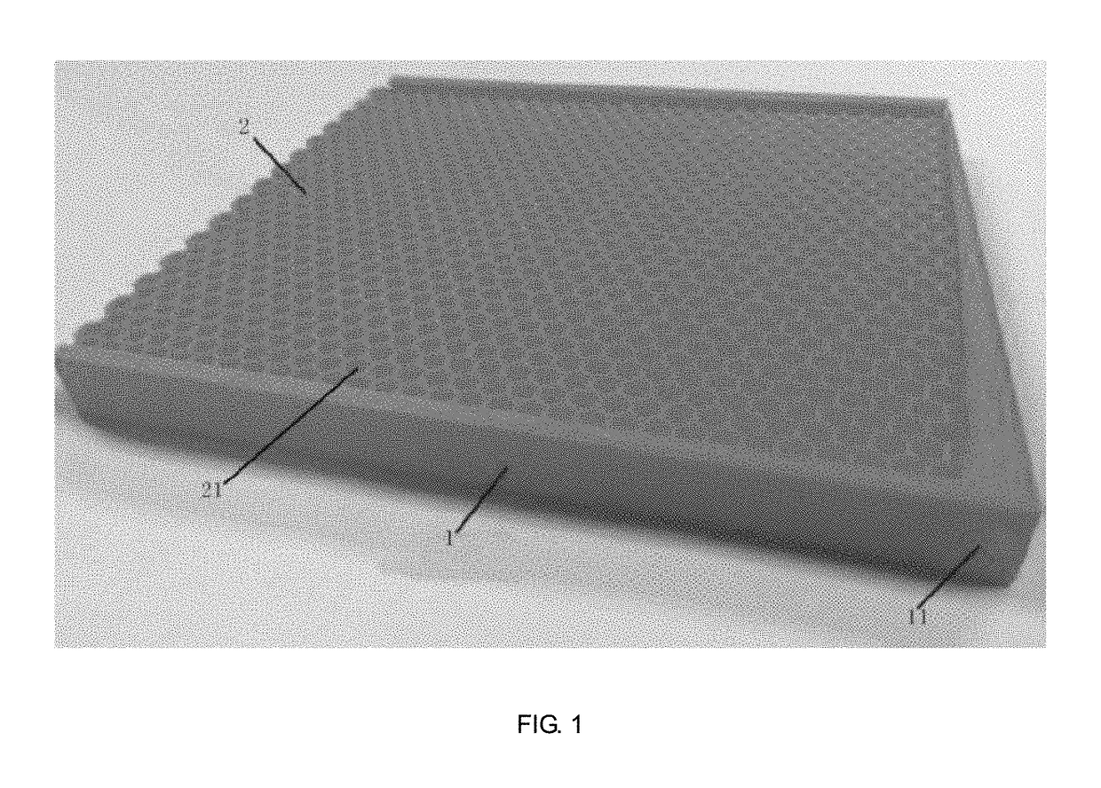 Multilayer artificial honeycomb