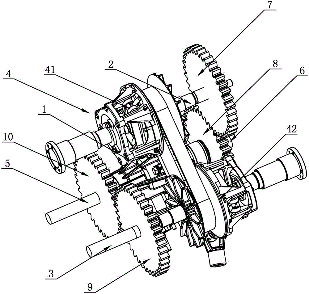 Continuously variable steering mechanism for tracked vehicle