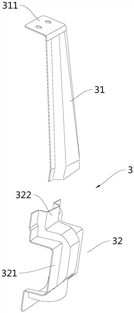 Vehicle front cabin structure and vehicle