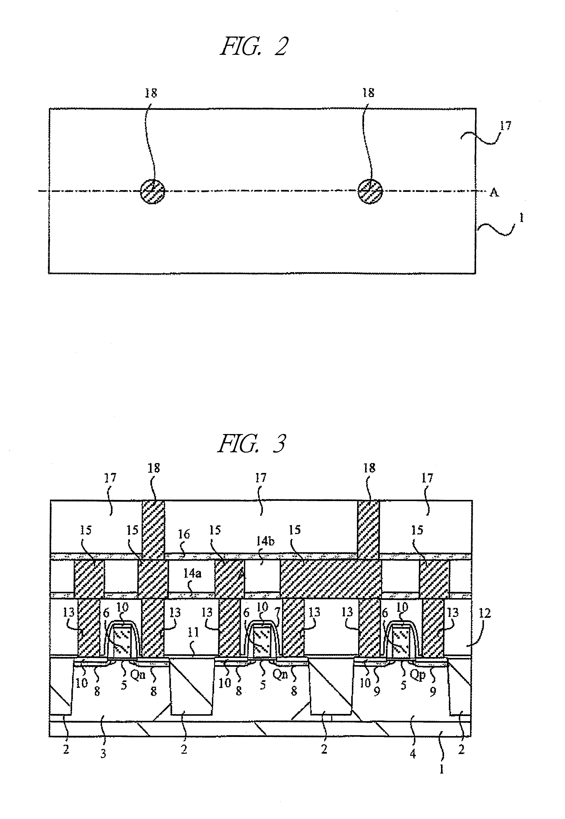 Manufacturing method of a semiconductor device having wirings