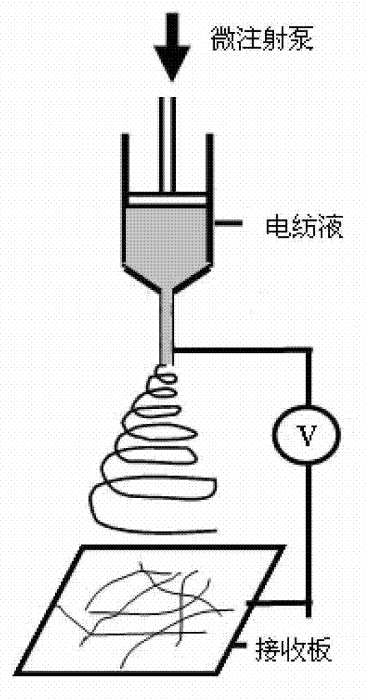 Double-layer electrospinning bionic periosteum and method for preparing same