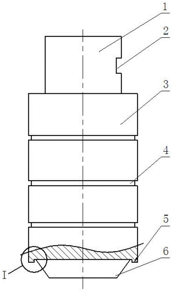 Punch used for stamping die