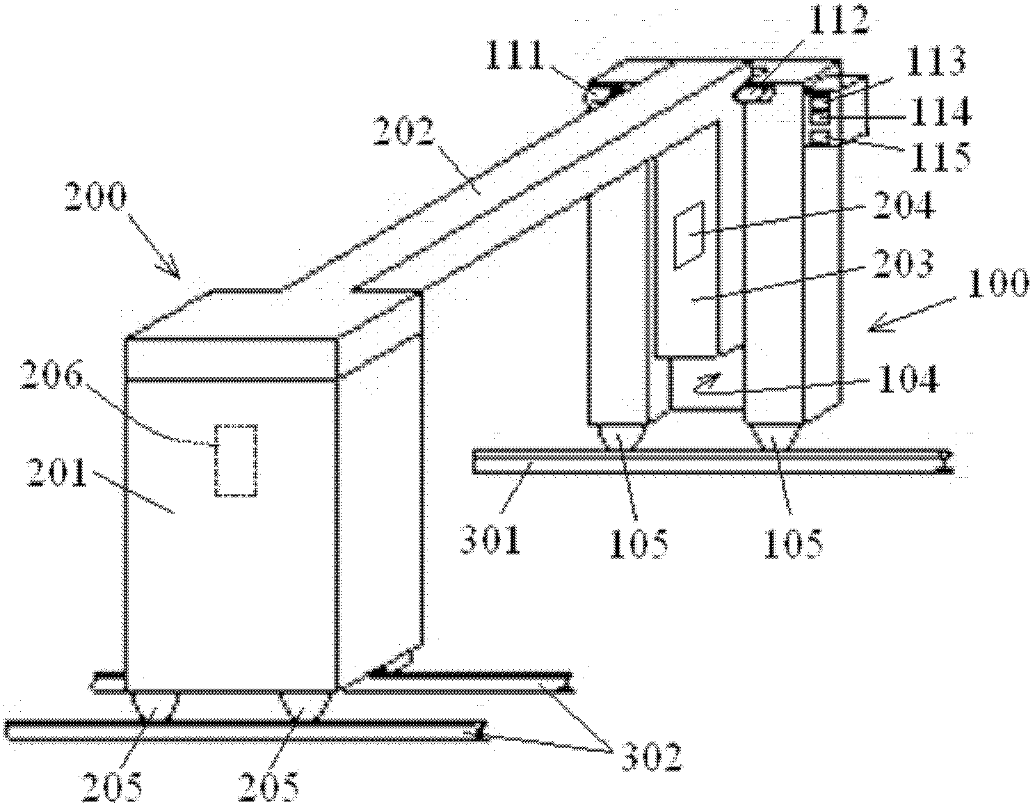 Vehicle-mounted radiation detection system