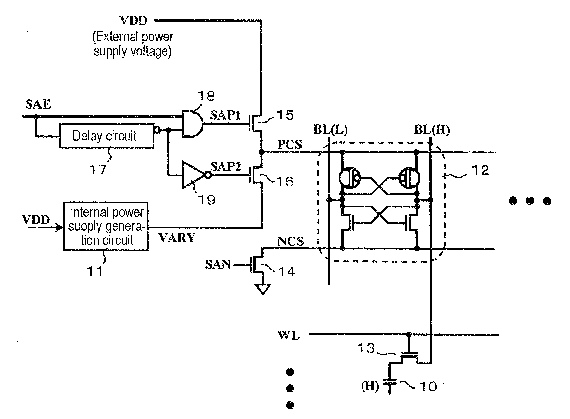 Semiconductor memory device and method of driving the same