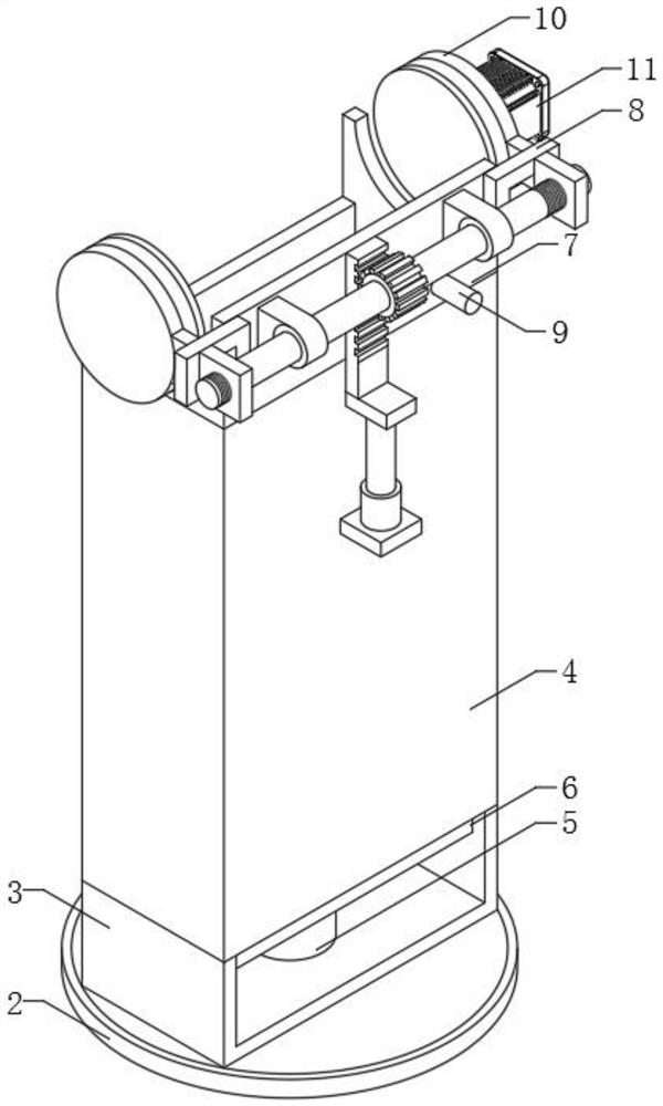 Valve welding equipment with lifting, rotating and adjusting integrated function