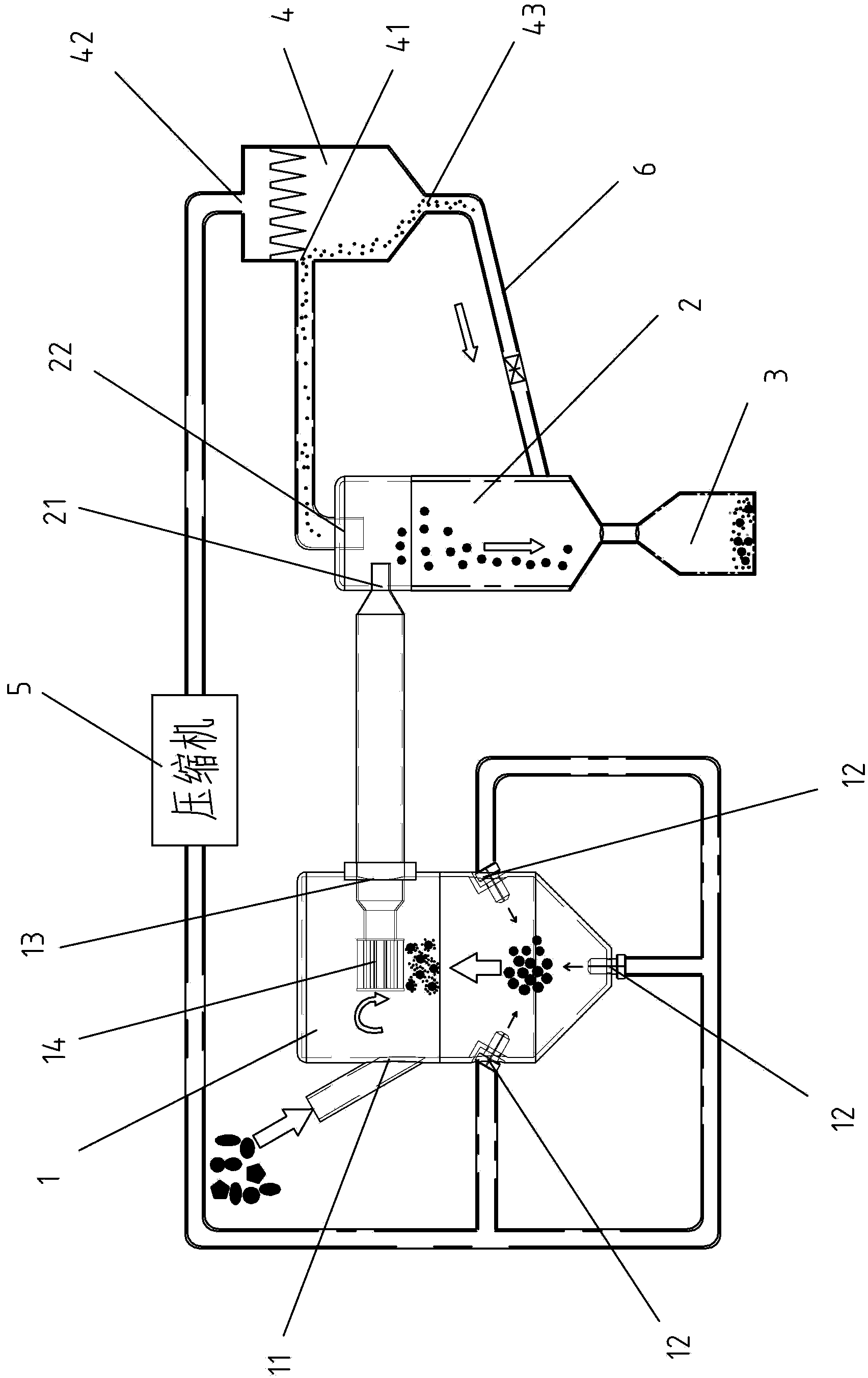 Sintered Nd-Fe-B magnet manufacturing method and device