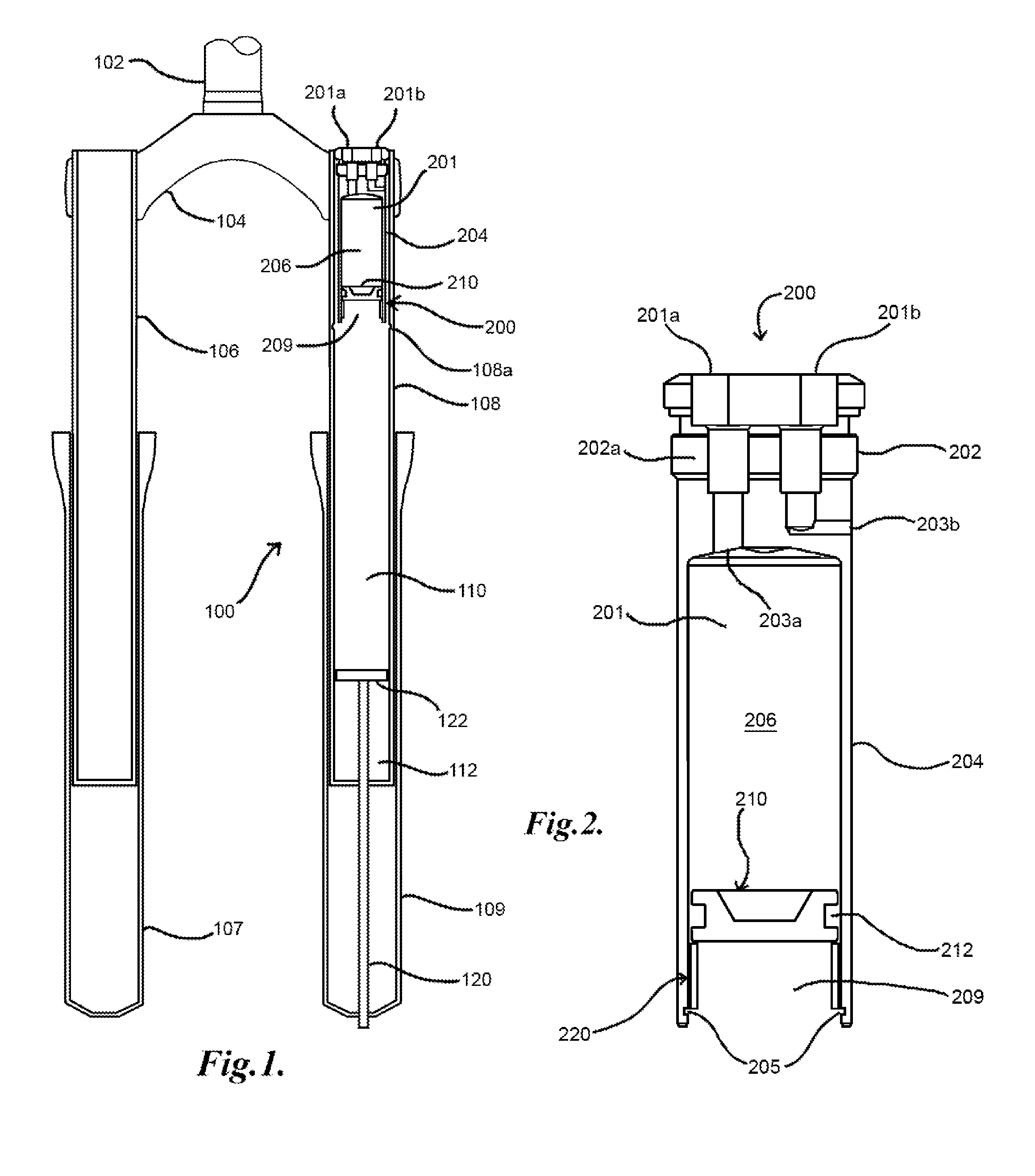 Suspension system with a tunable air spring