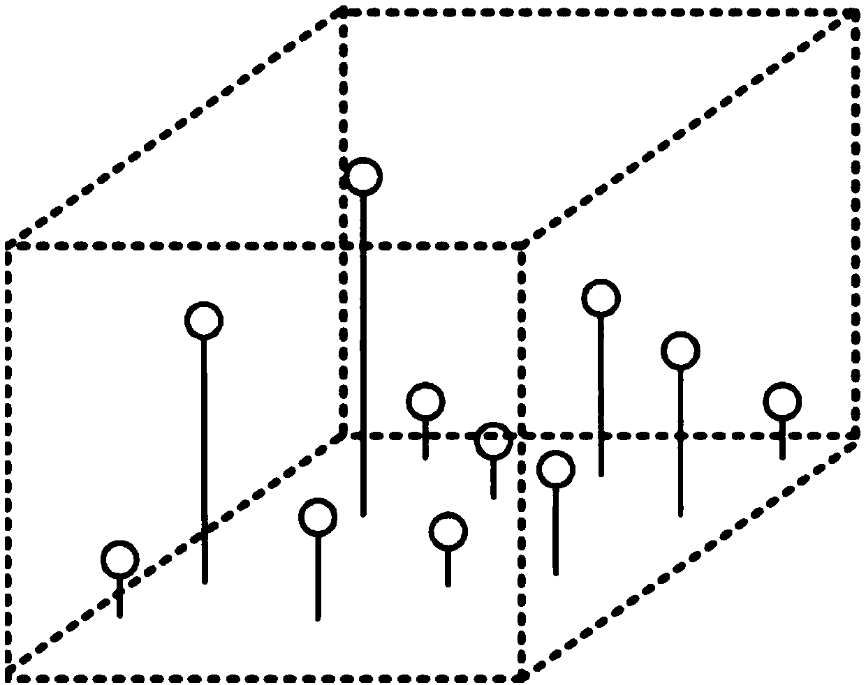 Short-wave radio direction finding system and method based on irregular antenna array structure