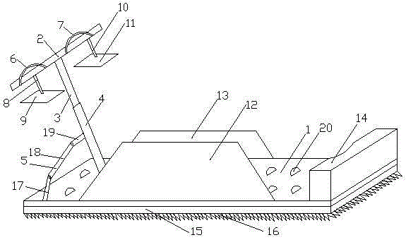 A magnetic therapy fitness rehabilitation device