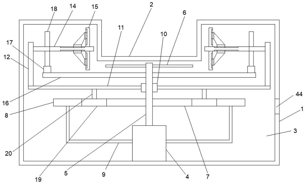 Module power supply packaging and adhesive filling method