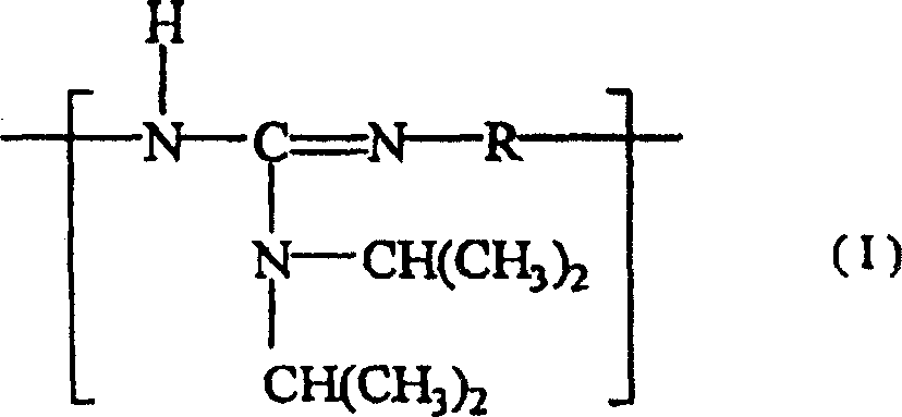Modified polycarbodiimide composition and modified polycarbodiimide