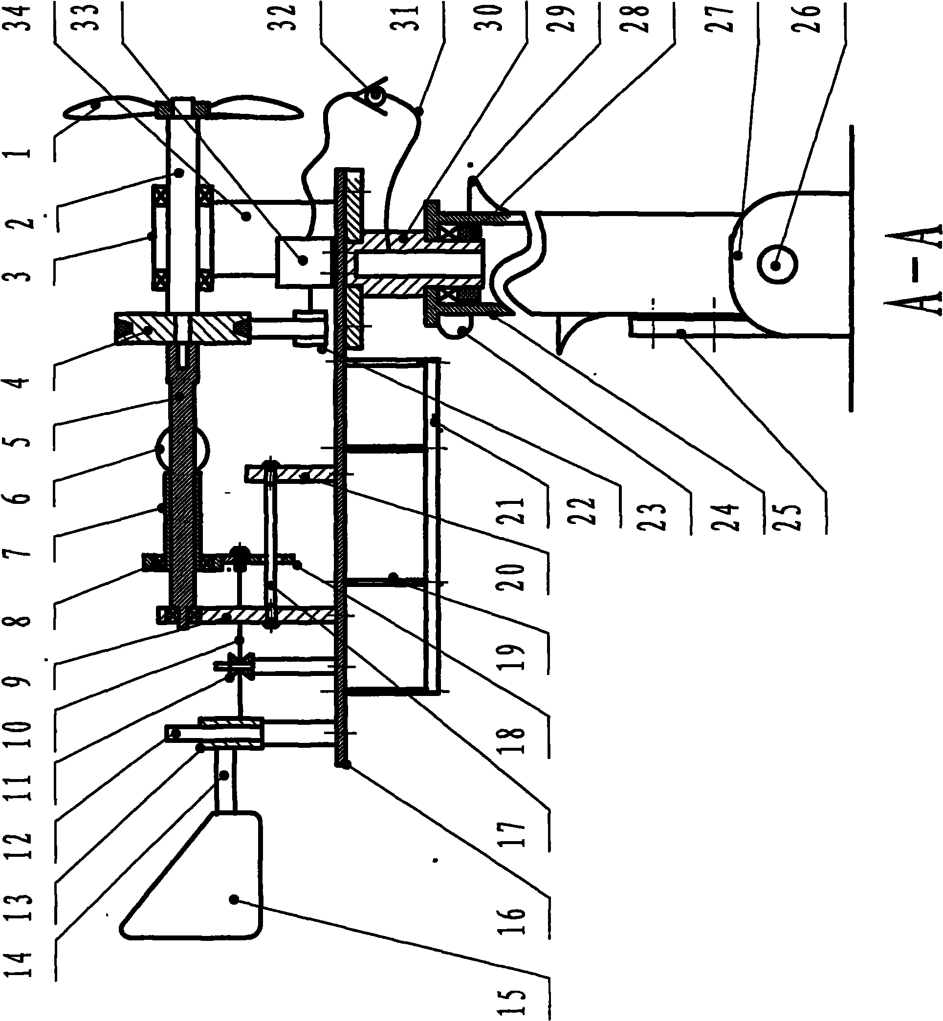 Wind power gas compressor