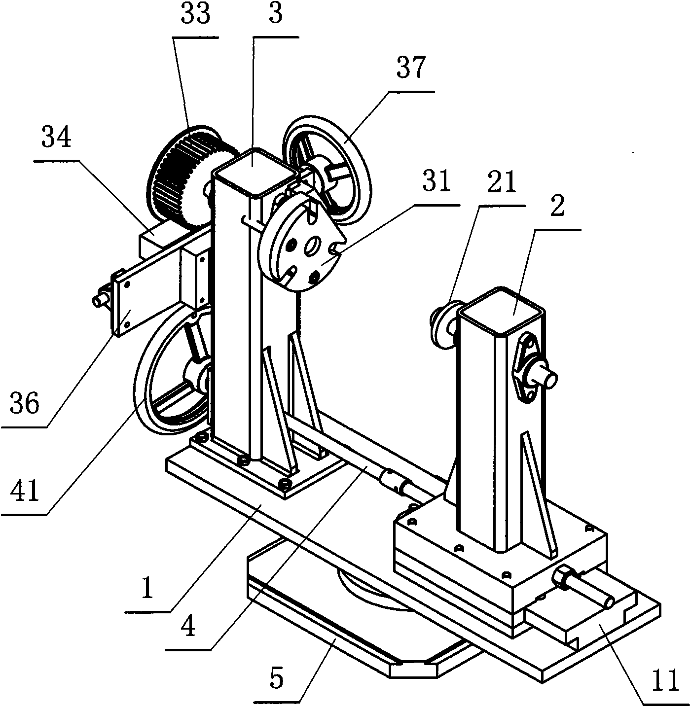 Semi-automatic mounting pump tooling platform