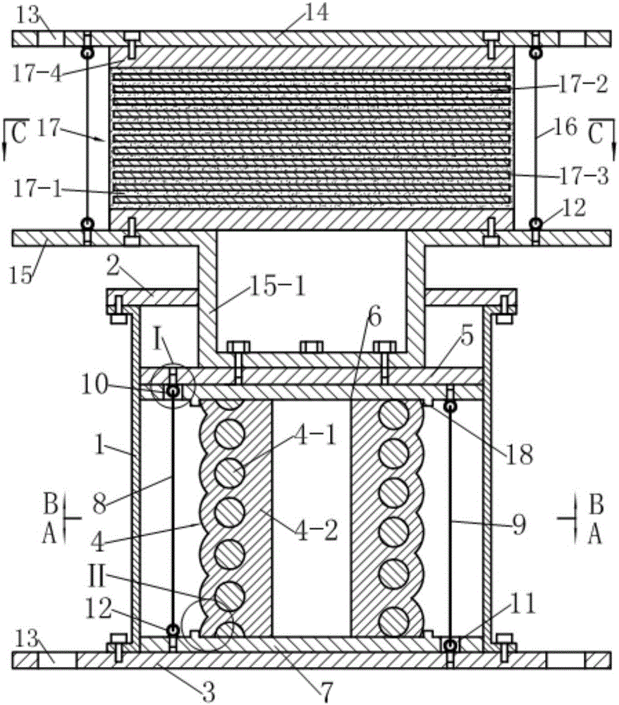 Three-dimensional base isolation support capable of presetting vertical early rigidity