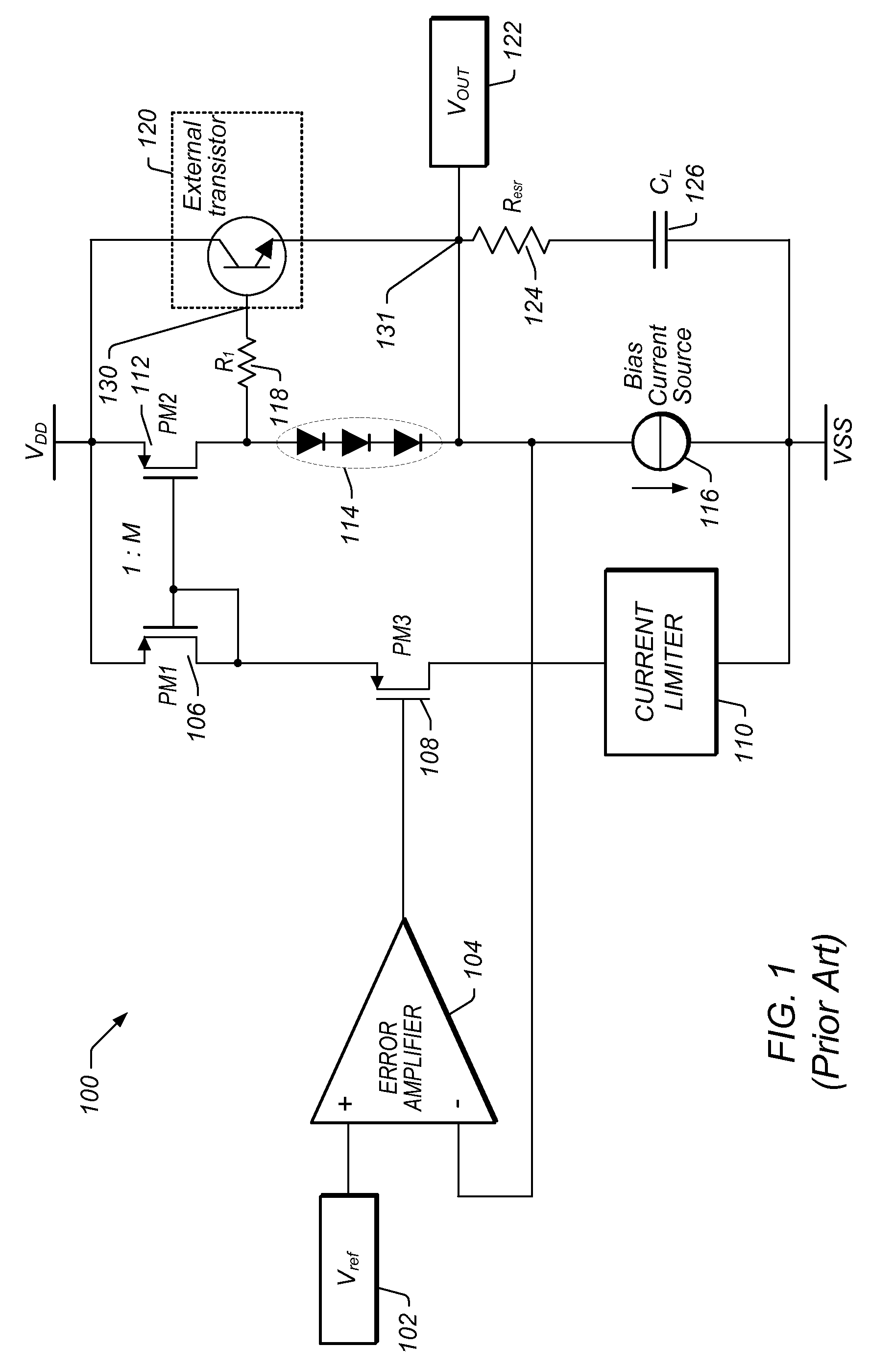 Frequency Compensation Scheme for Stabilizing the LDO Using External NPN in HV Domain