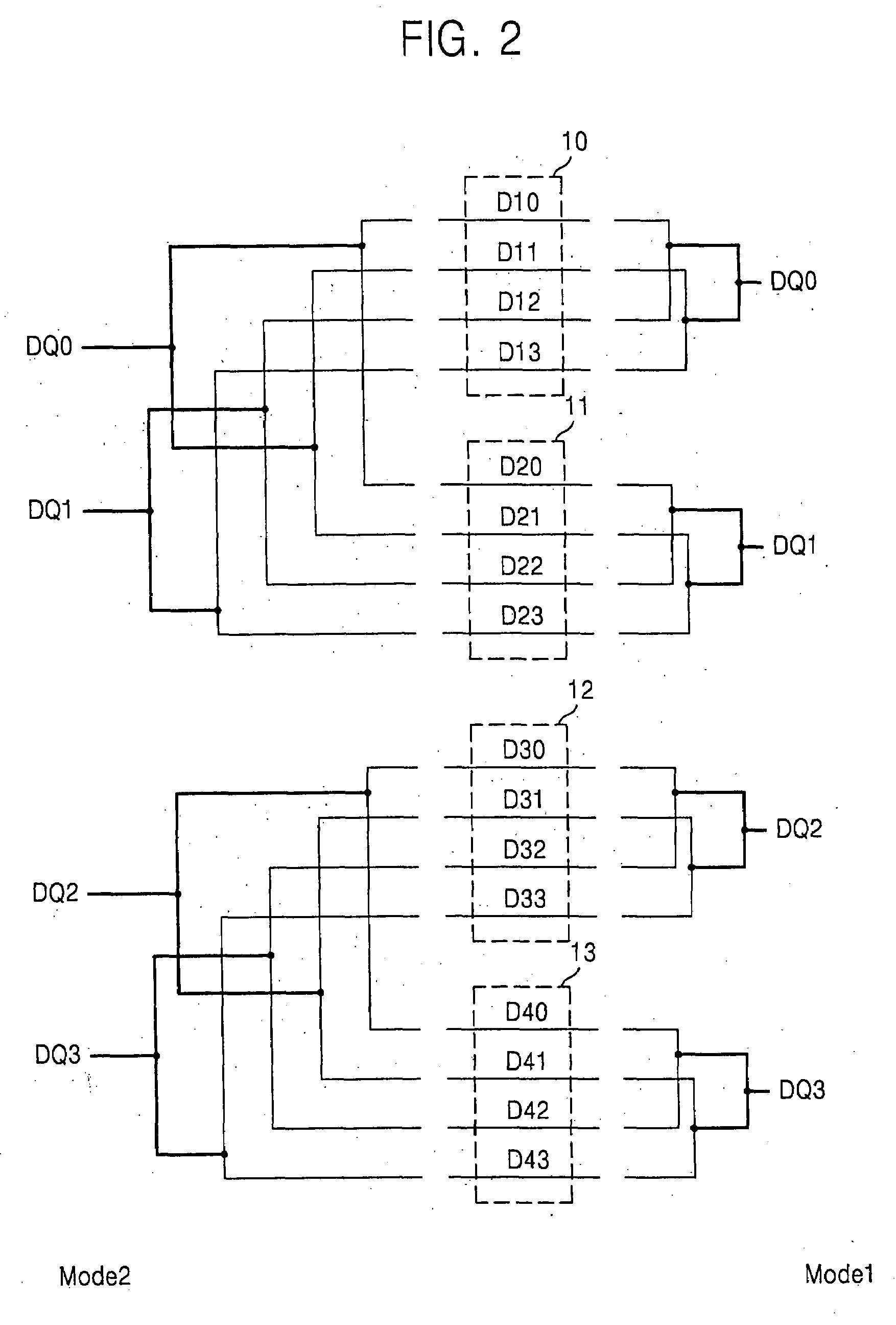 Parallel bit test circuit and method for semiconductor memory device
