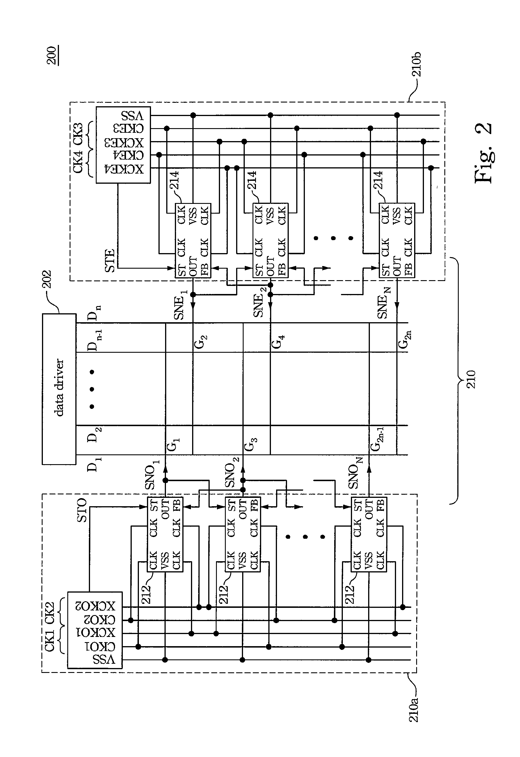Gate driving circuit and driving circuit unit thereof