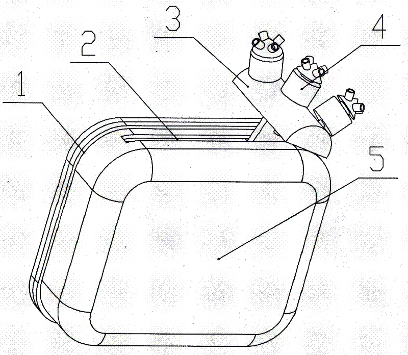 Automobile chassis cleaning and baking device