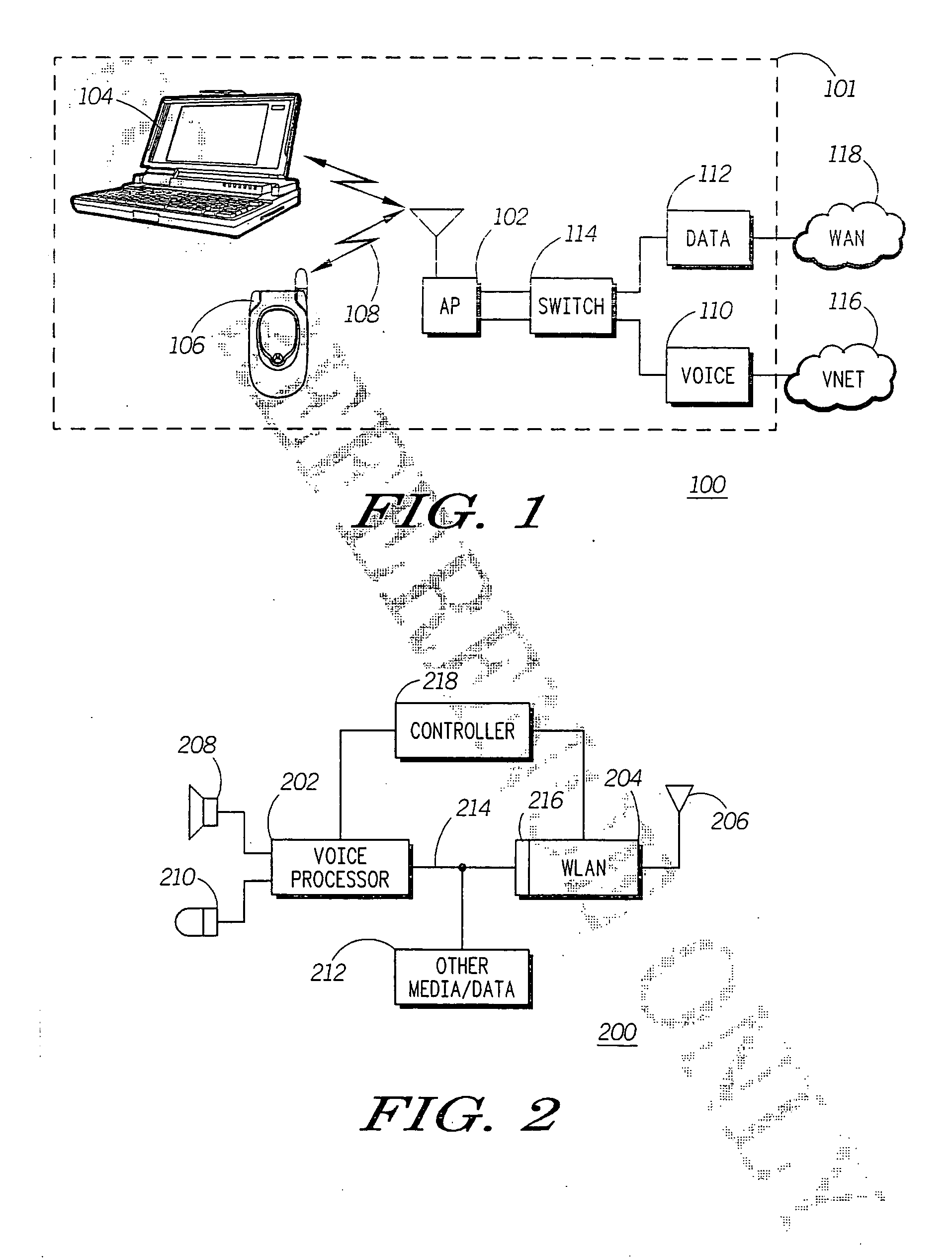 Method for indicating buffer status in a WLAN access point