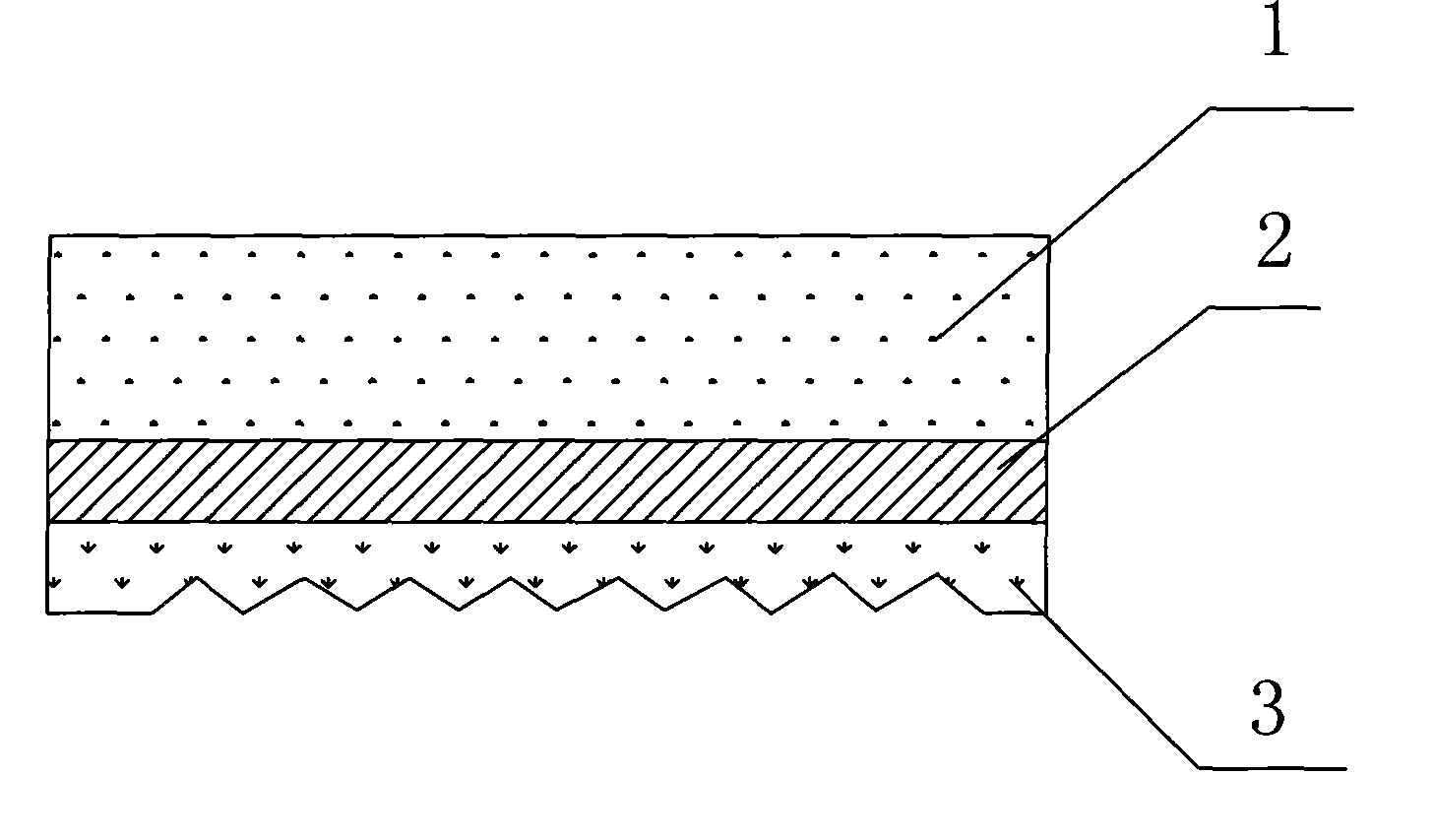 Xenotype abrasion-proof ceramic block with rubber and its preparing method