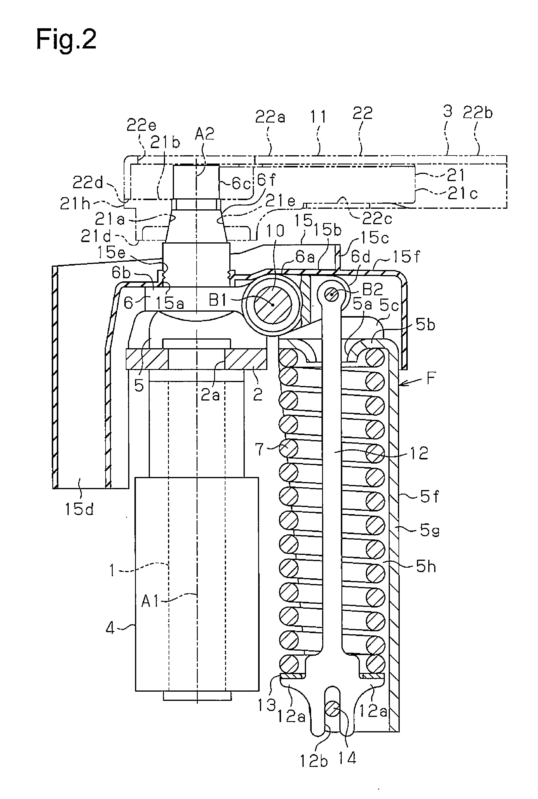 Vehicle wiper device