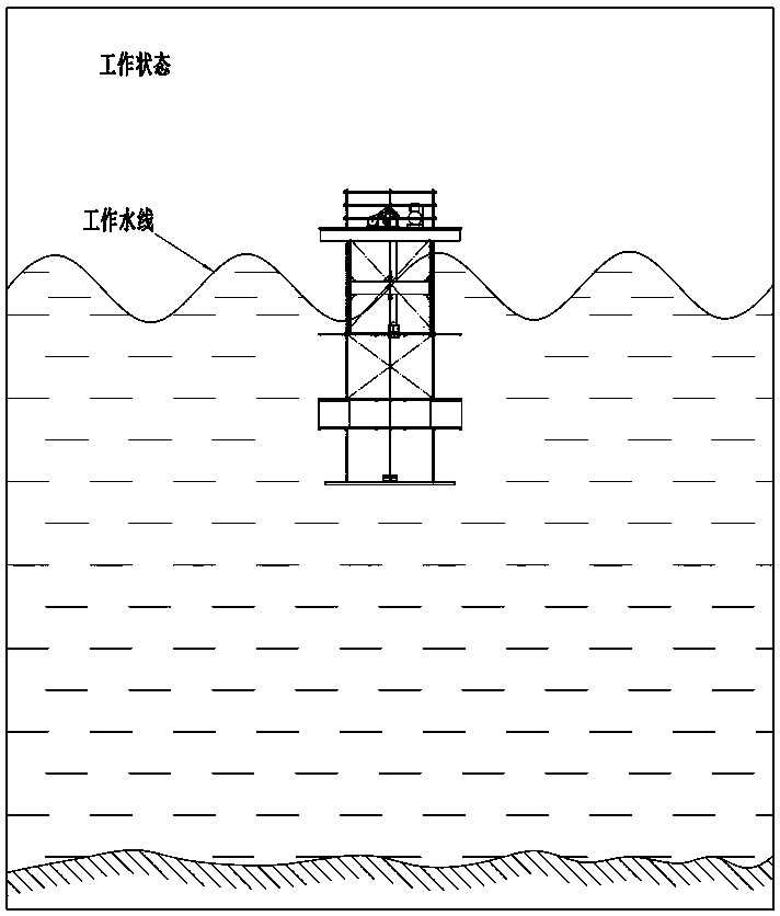 Wave energy conversion device for synchronous belt transmission oscillating floater
