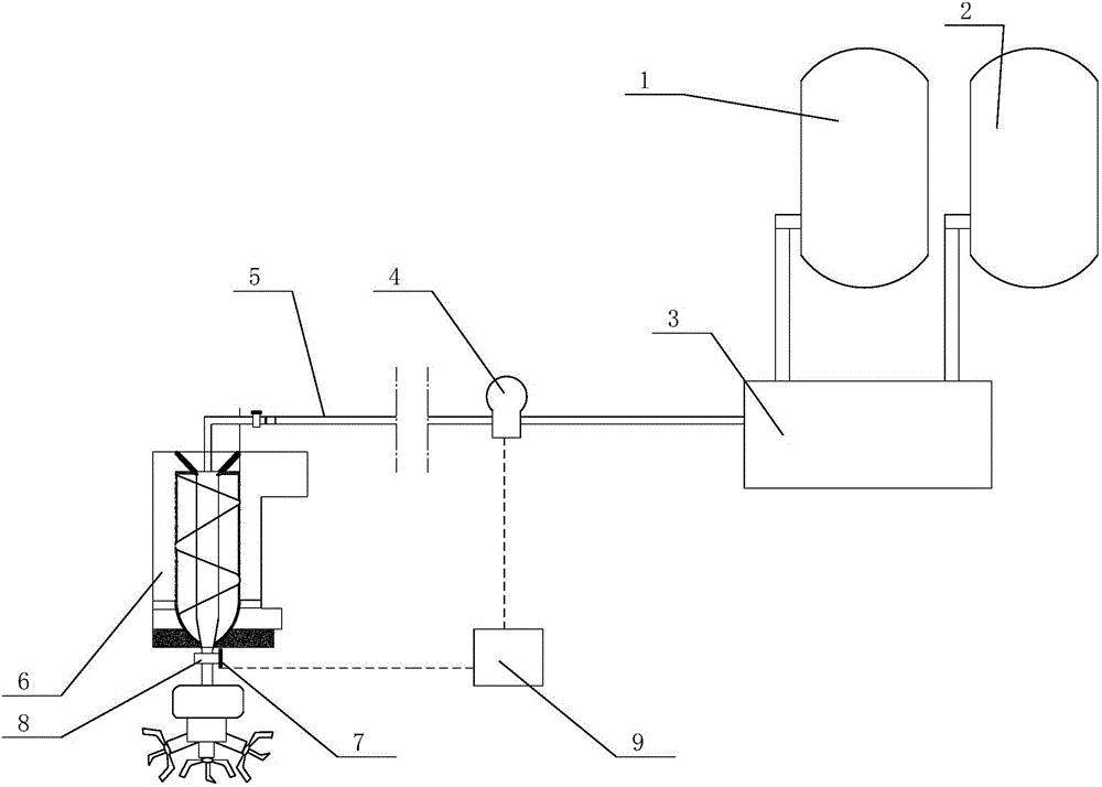 Sludge solidification treatment equipment and method