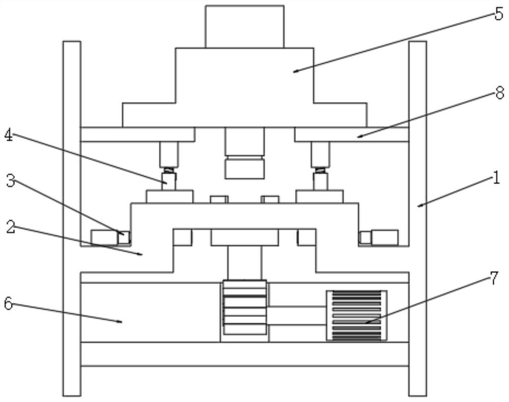 Steel structure anti-pressure capability detection device