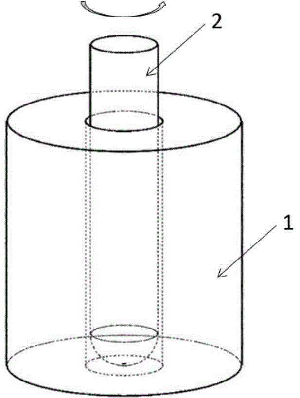Rotary magnetic cell separation method