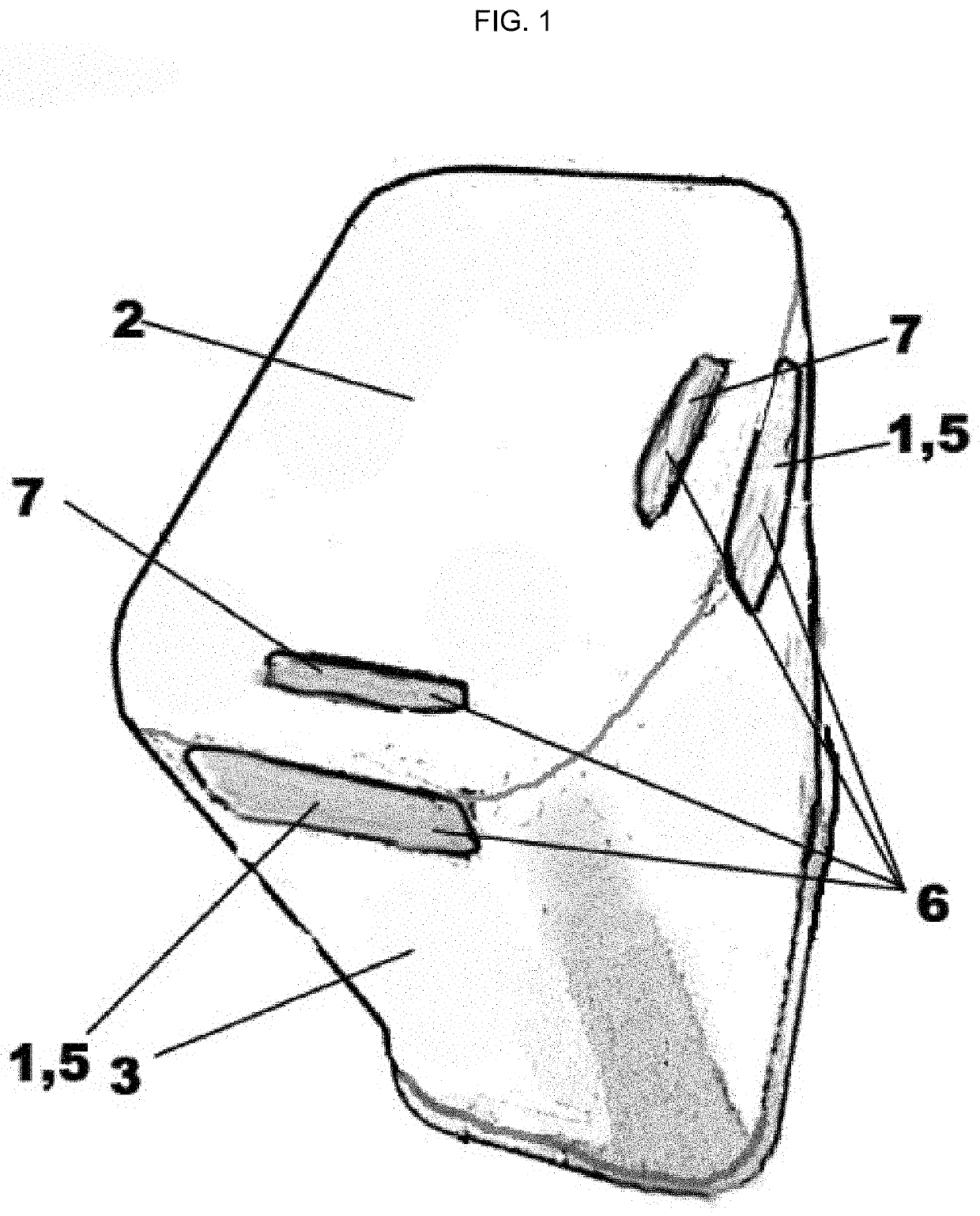 Hand-footholds for buckets, troughs, tubs, containers, redeptacles, and bins