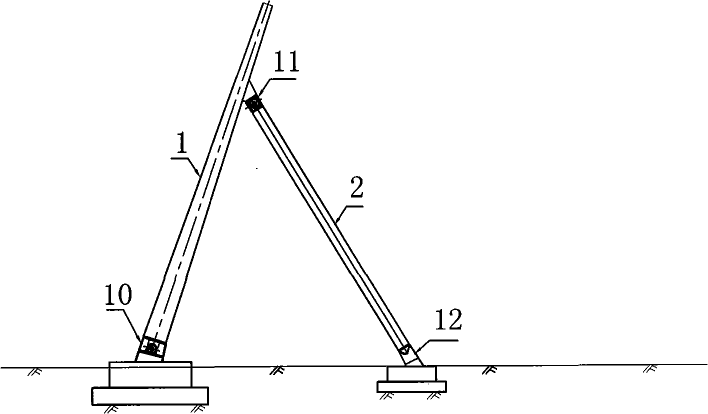 Steel tower self-lifting installation method