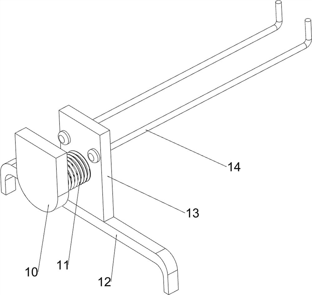 Device capable of being positioned and used for conducting slotting on middle of wood board