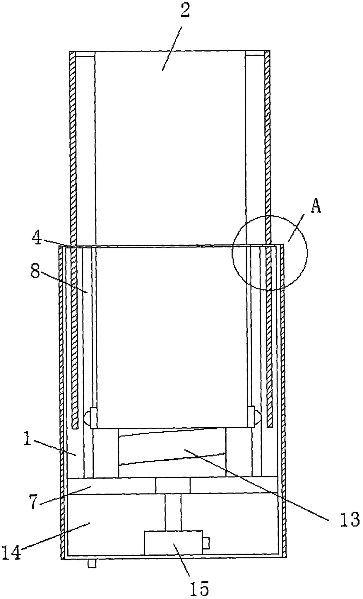 A highly synchronous electromechanical servo mechanism with follow-up heat insulation tiles