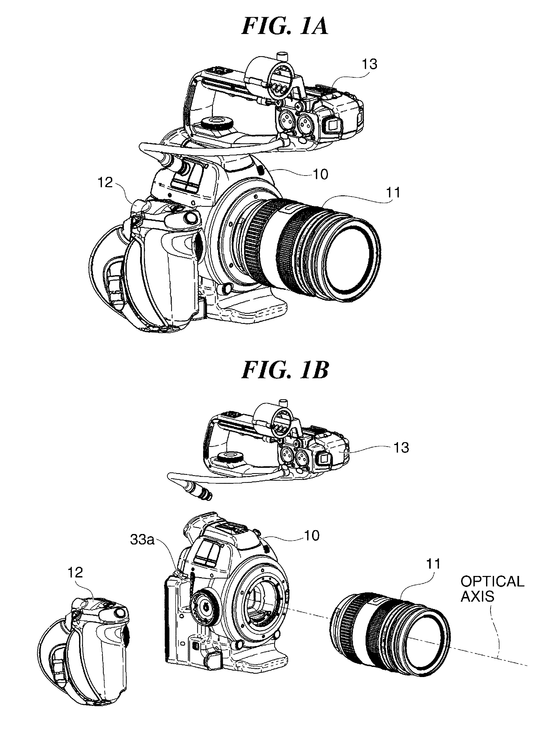 Image pickup apparatus with air cooling unit