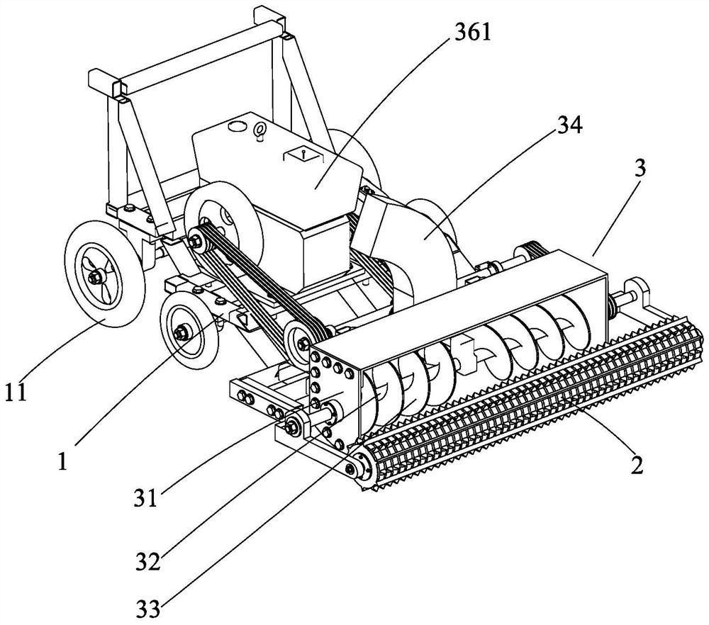 Road surface deicing machine