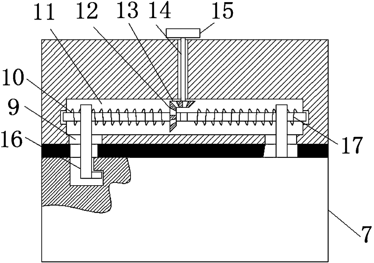 Quick butt-joint fixture of end face of waveguide tube