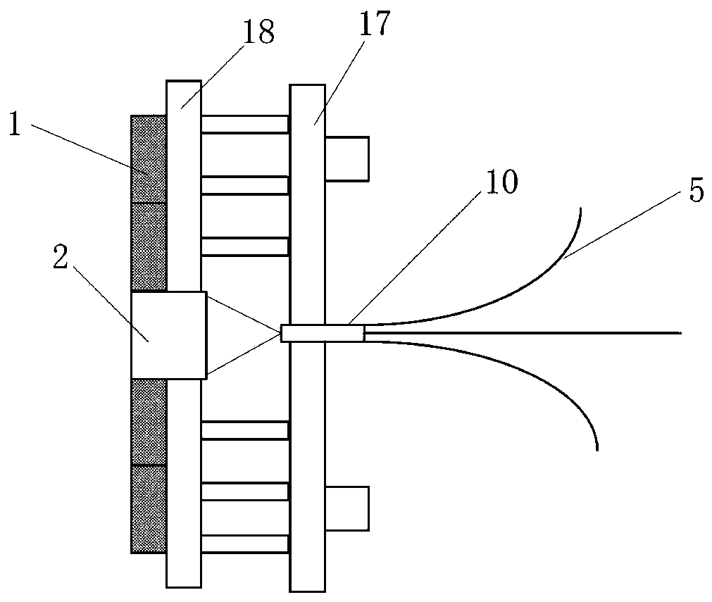 Multi-parameter measurement system based on remote power supply and wireless data transmission