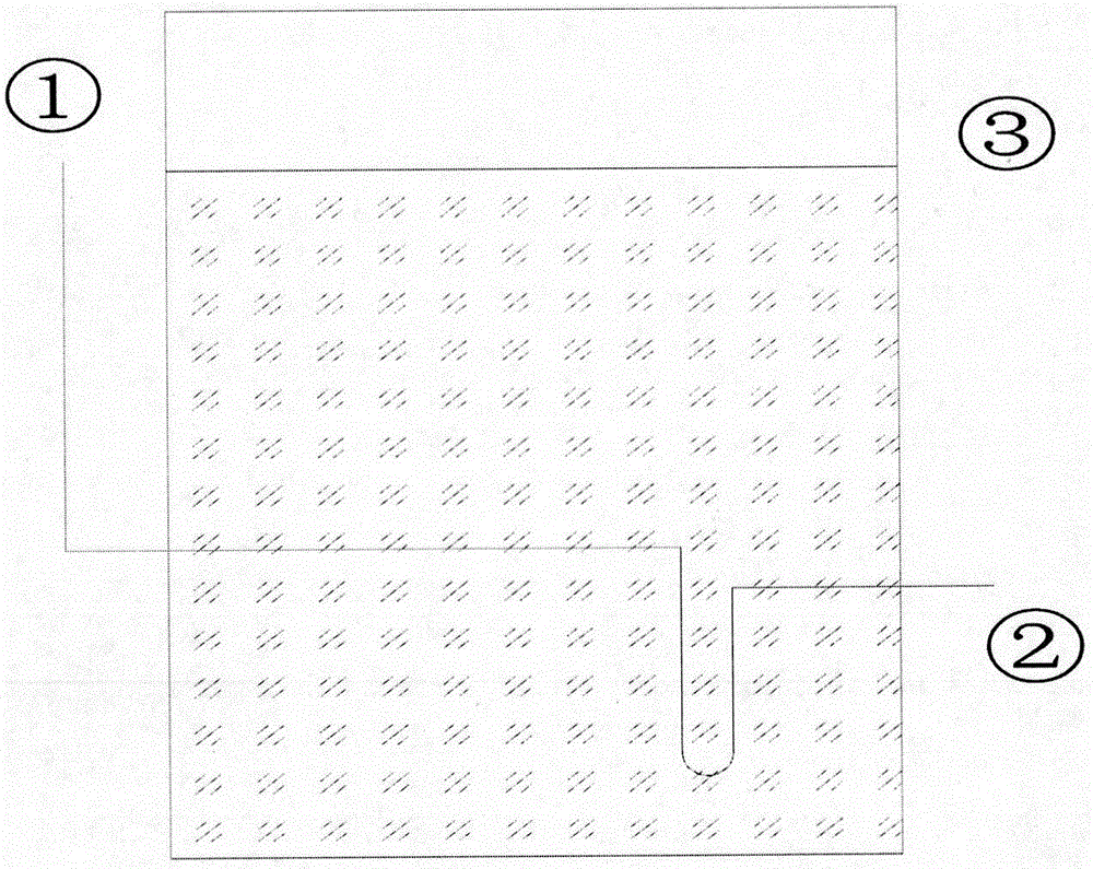 Ventilating and water collecting mixed pipe device