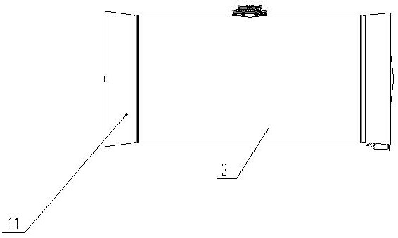 Sustainable heating and heat preservation liquid sulfur tank container