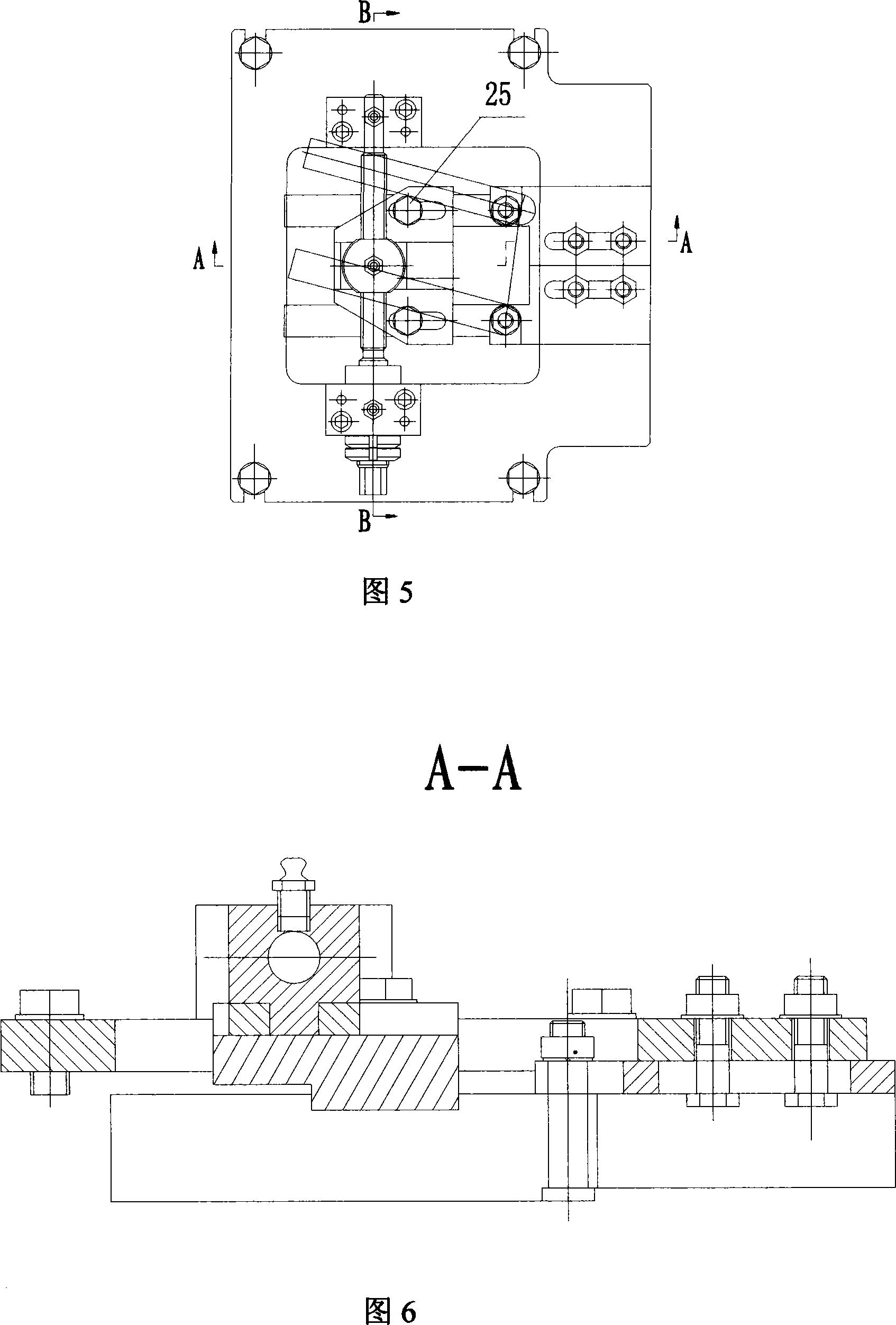 Rolling-mill preloading interference acute blade rolling method and special device thereof