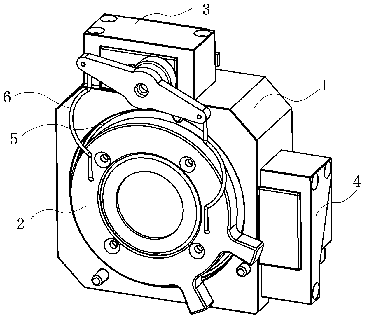 Positioner capable of rotating at multiple angles